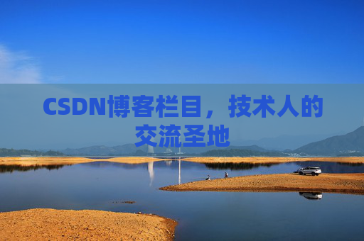 CSDN博客栏目，技术人的交流圣地